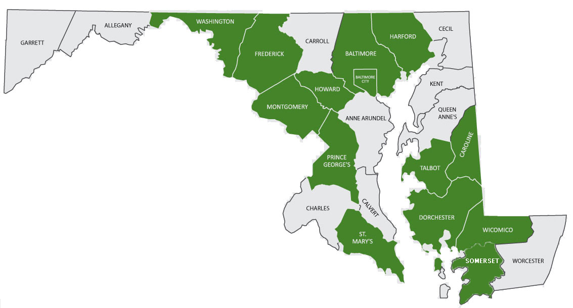School-Based Health Centers Map