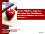 Maryland Public School Suspensions By School and Major Offense Category Out-of-School Suspensions and Expulsions 2013 - 2014​