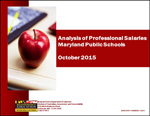 Analysis of Professional Salaries Maryland Public Schools October 2015