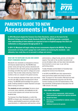 Parents Guide To New Assessments in Maryland April 2014