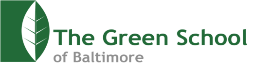The Green School of Baltimore logo
