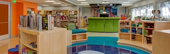 Southwestern Baltimore Charter School library media center